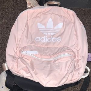 Adidas pink backpack